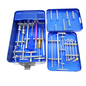 Conjunto de instrumentos ortopédicos de grado médico, kit de equipo quirúrgico para uso clínico y profesional - Product Image 1