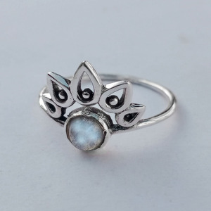 Anillo de piedras preciosas de labradorita natural para mujeres y niñas, joyería de plata de ley 925 hecha a medida, venta al por mayor, anillos de plata fina, joyería - Product Image 3