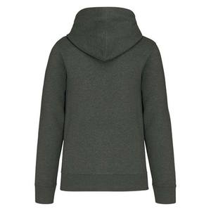 เสื้อฮู้ดดี้สีเทาควันบุหรี่ คุณภาพสูง ผ้าฝ้าย 100% หนัก 360 กรัม ผ้าฟลีซเนื้อหนา เป็นมิตรกับสิ่งแวดล้อม รับสกรีนลายพัฟแบบกำหนดเอง สำหรับทุกเพศ - Product Image 3