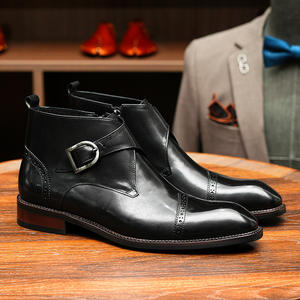 รองเท้าหนังกลับนิ่มแบบ Brogue ขอบเจาะรู พื้นรองเท้าน้ำหนักเบา รองเท้าลำลองสำหรับผู้ชาย รองเท้าแฟชั่น - Product Image 3