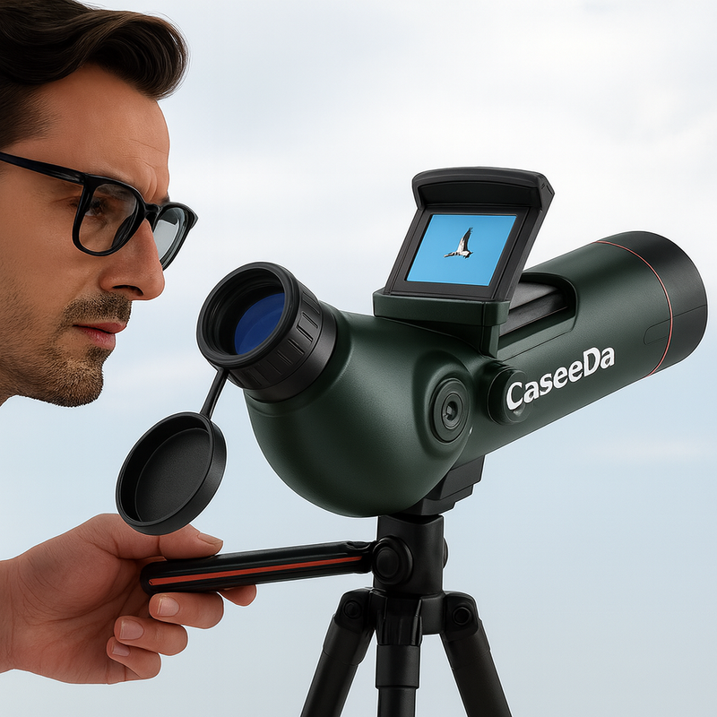 SPXS 80 Astronomical Telescope with LCD