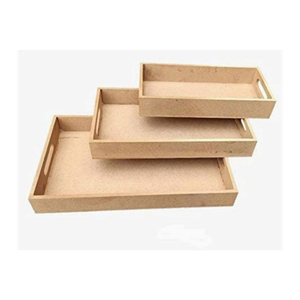 Bandeja de servicio MDF de alta calidad para restaurante de hotel en casa, venta al por mayor, bandeja de servicio de comida MDF personalizada para Cocina - Product Image 1