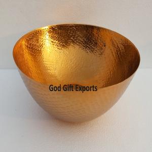 Tazón de Pedicura de Hierro Martillado al por Mayor, Masaje de Pies Indio, Ecológico, Moderno y Lujoso, Tratamiento Cosmético para Uñas y Pies - Product Image 1