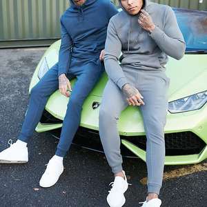 ชุดวอร์มสำหรับผู้ชายชุดวิ่งชุดออกกำลังกายเล่นกีฬาทำจากโพลีเอสเตอร์ออกแบบได้ตามที่ต้องการสำหรับ2025 - Product Image 5