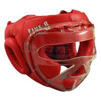 Nouveauté : protège-tête de boxe professionnel en cuir, réglable, respirant, personnalisable, résistant à l'eau.