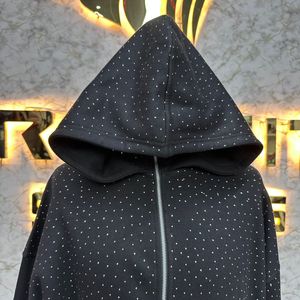 Servicios OEM con los Mejores Materiales, Sudadera con Capucha y Cremallera Más Demandada, Impresión Puff, Fabricada en Fábrica, Sudadera con Capucha para Hombre a Precio Económico - Product Image 3