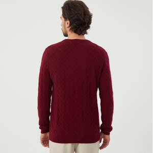 Décoration hommes chandails automne hiver vente en gros sur mesure élégant chaud décontracté mode tricots haute qualité derniers vêtements - Product Image 5