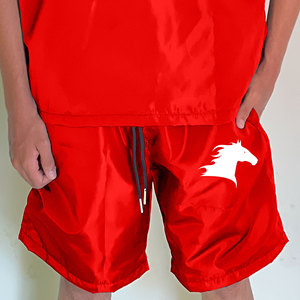 Ensemble veste et short coupe-vent personnalisable pour la saison d'hiver pour hommes Conception imperméable confortable et légère Personnalisation OEM - Product Image 3