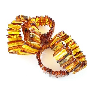 Brazalete grueso de moda para mujer americana Europea resina cuadrada geométrica con brazalete de color maduro para trajes elegantes - Product Image 6