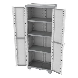 Armario Portátil de Plástico SEQUOIA CAB 2680 con 2 Puertas Abatibles (70cm) Kit de Muebles para Terry SEQUOIA CAB 2680 - Product Image 2