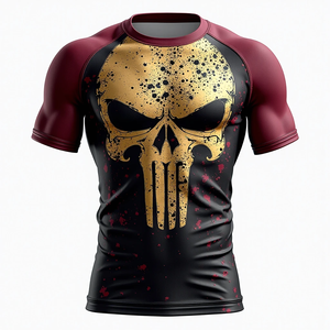 Rashguards personnalisés de haute qualité, vente en gros d'engrenages de MMA sublimés pour les sports de combat, le fitness et l'entraînement personnalisés - Product Image 5
