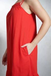 Robe bohème indienne faite à la main en coton imprimé floral tenue décontracté d'été taille naturelle Style doux tissé tissage cadeau parfait pour elle - Product Image 4