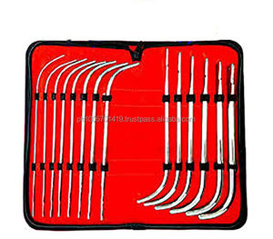 Instrumentos Quirúrgicos Manuales de Acero Inoxidable, Sondas Uretrales, Kit de Dilatadores Hegar, Dilatador Van Buren Uterino, Instrumento Curvo, CE - Product Image 4