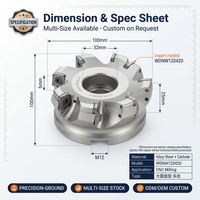 Disque de fraise à alimentation rapide réglable Arc CNC WDNW120420 WDNW140520 Lame OEM & ODM prise en charge