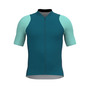 Maillots de cyclisme unisexes avec logo personnalisé Tissu en maille respirante anti-UV évacuant l'humidité, commande en gros pour hommes - Product Image 5