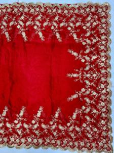 Chemisier traditionnel ethnique non cousu de créateur Lehenga Saree Set Butterfly Net Thread Sequin Embroidery for Winter Summer Parties - Product Image 2