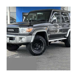 Negro LandCruiser SUV Coches usados Dirección derecha Turbo Motor Asientos de cuero RWD Drive ACC Control de crucero - Product Image 6