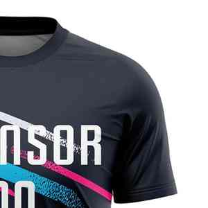 Top Trending Summer Wear Nueva moda Camiseta de fútbol para hombres 100% Poliéster Secado rápido Transpirable Ligero Precios al por mayor para - Product Image 4