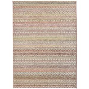 Large Weave Rectangle Indoor Outdoor <b>Rug</b> <b>Boho</b> Stripe Design for Living Room Entryway Hallway - Product Image 1