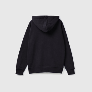 เสื้อฮู้ดแบบมีซิปใส่ได้ทั้งชายและหญิงเสื้อสเวตเตอร์ขนแกะของผู้ชายปักโลโก้ได้พอดีกับดีไซน์เรียบๆ - Product Image 4