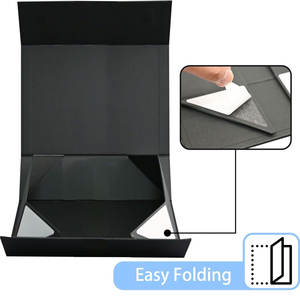 Coffrets cadeaux de Noël élégants pour cadeaux Boîte pour garçons d'honneur avec ruban Contient carte, ruban, remplissage de papier déchiqueté - Product Image 3