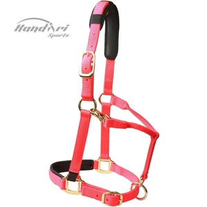 Ensemble de licous de cheval en gros de haute qualité équipement équestre avec corde et cuir collier de tête d'équitation de haute qualité - Product Image 1