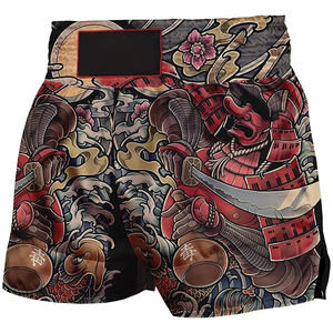 Short de boxe MMA avec logo personnalisé en gros Prix réduit MOQ bas Vêtements de sport pour les arts martiaux avec broderie et sublimation - Product Image 6