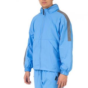 100% Top High Quality Custom Size <b>Men</b> Windbreaker <b>Jacket</b> Outdoor Wear Slim Fit <b>Men</b> Windbreaker <b>Jacket</b> for Sale - Product Image 4