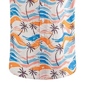 เสื้อยืดฮาวายชายคอตั้งผ้าฝ้าย 100% สัมผัสนุ่มพิเศษ ระบายอากาศ แห้งเร็ว ขายดีที่สุด ราคาส่งถูก - Product Image 5