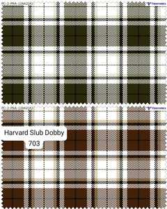 ผ้าถักลายตารางสำหรับผู้ชายและผู้หญิงผ้าย้อมสีมีสไตล์ - Product Image 1