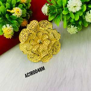 Comprar anillo chapado en oro en línea en la India al mejor precio en línea diseño solo en línea diseño de joyería de moda - Product Image 2