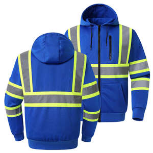 Sudadera de Seguridad de Alta Visibilidad para Hombre, Chaqueta Reflectante, Ropa de Trabajo de Alta Visibilidad, Sudaderas con Precio Razonable, OEM - Product Image 1