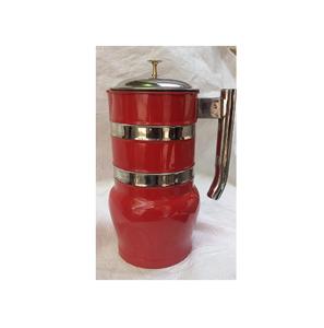 Hervidor de té y café de primera calidad de diseño antiguo, tetera de acero inoxidable para accesorios de cocina del mundo del metal indio - Product Image 2