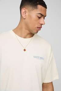 Camiseta de Manga Larga Extra Grande para Hombre, Marca Santorini, Personalizada, 100% Algodón, 240GSM, Calidad Premium, Ecológica - Product Image 2