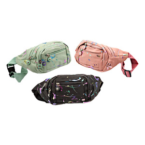 Sac banane/bandoulière imperméable et réglable pour femme - Couleurs assorties - Product Image 4