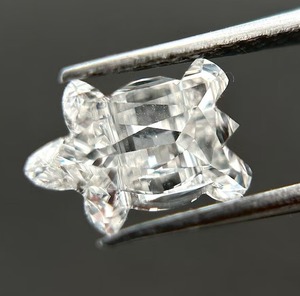 Corte de tortuga Lab Grown Diamond Loose Fancy Cut Lab Grown Diamond Jewelry F Color VS Clarity CVD Diamond Gift para ella - Product Image 1