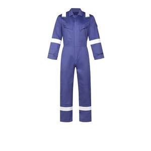 High Quality 100% Cotton Men's Work Wear Coverall Customizable Safety Overall for Workers Hot Selling Anti-Static Uniform - Product Image 4