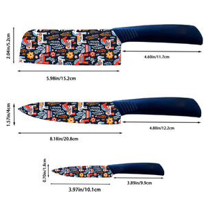 ชุดเครื่องครัวเซรามิก 3 ชิ้น สำหรับมืออาชีพ เป็นมิตรกับสิ่งแวดล้อม ทนทาน ใช้ได้ทั้งมือซ้ายและขวา จัดส่งเร็ว มีสินค้าในสต็อก ตัวแทนดรอปชิปปิ้งบนอีเบย์ - Product Image 2