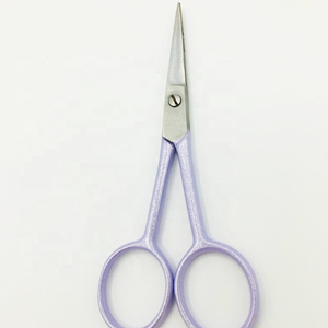 Professional Curved Manicure Scissors New Stock Russian Sharp Cuticle Scissors Stainless Steel Packing Logo Sustainable Fingers - Product Image 5