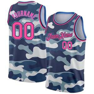 Sublimation & Applique Derniers modèles de maillots de basket-ball Maillots de basket-ball personnalisés Respirant Vos propres conceptions Maillots de basket-ball - Product Image 1
