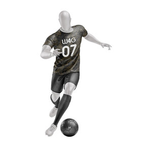 Uniformes d'équipe de jeu pour hommes, vêtements de sport de football pour enfants, maillots de football à manches courtes, entraînement de football, maillot de football - Product Image 1