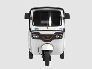 รถสามล้อไฟฟ้า King EV Max สีขาวหลังคาดำ กำลังไฟ 351–500 วัตต์ ความเร็วสูงสุดไม่เกิน 40 กม./ชม. - Product Image 6
