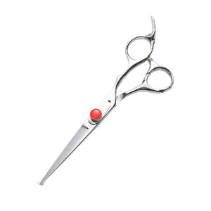 High Quality 440C Stainless Steel Multicolour Hairdressing <b>Cutting</b> Shears Swivel Barber <b>Hair</b> <b>Scissors</b> - Product Image 4