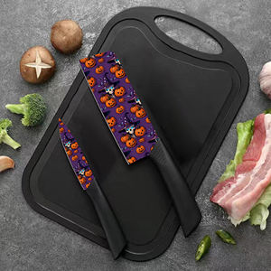 Juego de Cuchillos de Chef de 5 Piezas con Hoja de Cerámica y Mango de Plástico, Diseño Nuevo, Entrega Súper Rápida, Juego de Regalo Profesional, Precio de Fábrica - Product Image 4