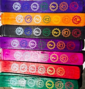 Bâtons d'encens en bambou naturel fait à la main de qualité supérieure support plat et attrape-cendres qualité indienne artisanale prix usine modèle n ° 18 - Product Image 4