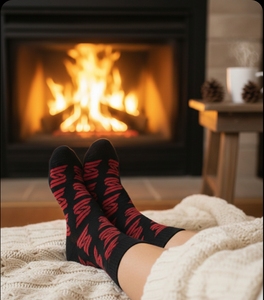 Chaussettes d'hiver pour femmes, épaisses, en coton, idéales pour la maison, le bureau, l'école, la randonnée, cadeaux promotionnels de Noël, chaussettes avec votre logo - Product Image 6