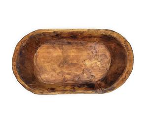 Bol à pâte en bois Disposibble mélange bol à pain tranchée à pain pour l'utilisation de la cuisine dans le Style Vintage Post Look moderne - Product Image 3