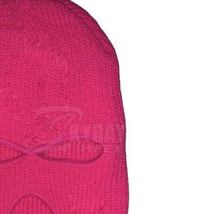 100% poliéster liso pasamontañas sombrero cómodo cubierta de cara completa OEM logotipo personalizado invierno esquí cara cubierta - Product Image 5