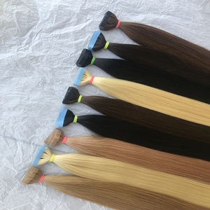 Extensión de cabello humano Remy, sin procesar, 100%, sedoso, todos los colores - Product Image 4