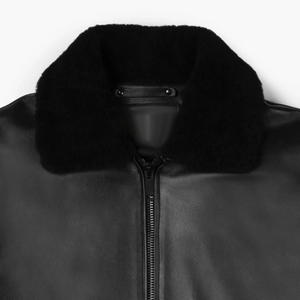 Chaqueta de bombardero de piloto personalizada con estampado de logotipo bordado para hombre y mujer, ropa de calle, ropa de abrigo de invierno a la moda, proveedor OEM - Product Image 2